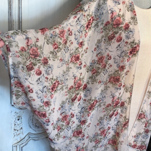 Linda Allard for Ellen Tracy Textured Sleeveless Sheath Dress with Sheer Duster - Picture 4 of 16